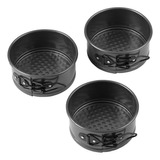 Moldes Desmontables Redondos Mini Tortas Set X 3 Wilton