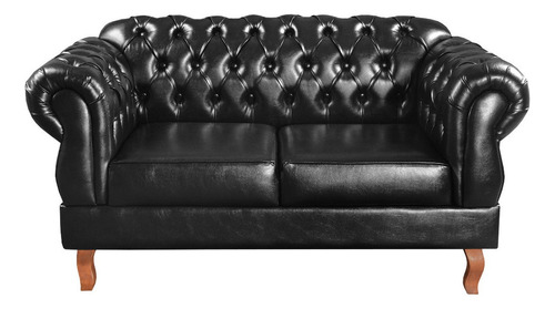 Sofá Duquesa 2 Lugares Namoradeira Chesterfield Captonê 