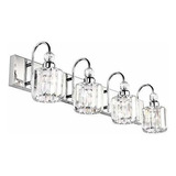 Ralbay Modernas Luces Led De Cristal Para Tocador De Baño Lu