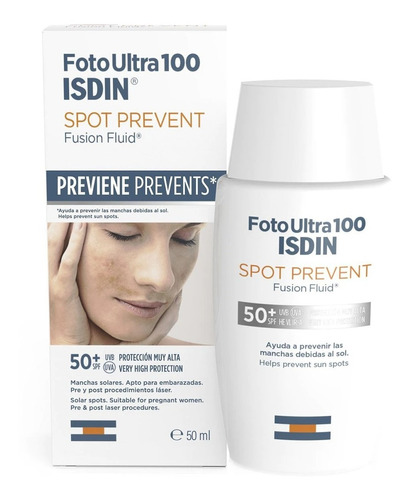 Protector Isdin Fotoultra100 Spot Prevent Fusion Fluid 50 Ml