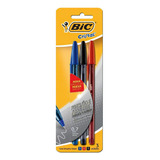 Caneta Bic Cristal Precisão Fina 0.7mm Cores Sortidas 03 Un