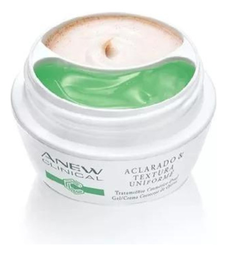 Anew Aclaradora Dual Gel / Crema Corrector De Ojeras Avon