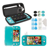 Kit De Accesorios Para Nintendo Switch Lite Funda 10 En 1