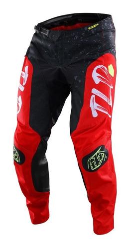 Pantalon Troy Lee Designs Gp Pro Pant Partical Black/glo Red