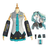 Hatsune Miku Ropa Oficial Miku Traje De Cosplay