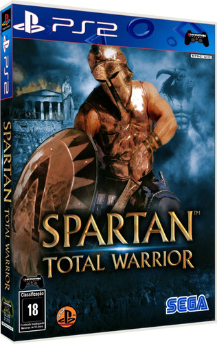 Spartan: Total Warrior Mídia Física Para Ps2 Slim Bloqueado