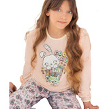 Pijama Nena Jersey Algodón Good Day Vintage Art 935