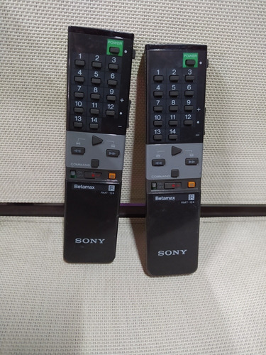 Control Remoto Sony Rmt-124 Betamax Negro Beta Japón