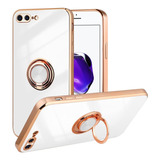 Funda Para iPhone 7 Plus/ 8 Plus - Transparente Con Soporte