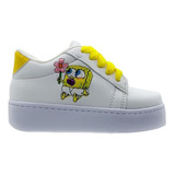 Tenis Para Niño Hombre Juvenil Diseño Bob Esponja Bebe 