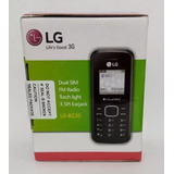 Celular 3g LG B220 Para Idoso Lanterna Radio Fm. Plug Rural