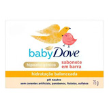 Sabonete Em Barra Baby Hidratação Balanceada Dove 75g