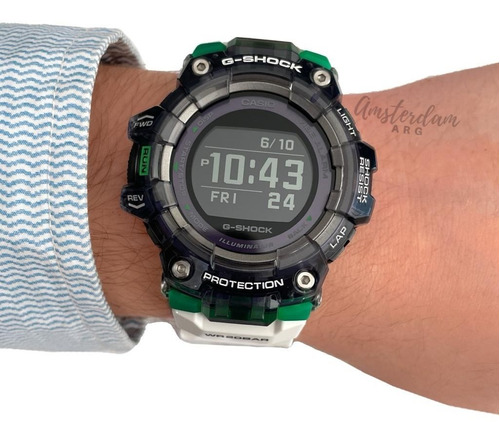 Reloj Casio G-shock Mod  Gbd-100sm Running ..amsterdamarg..