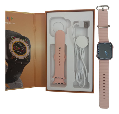 Smartwatch Hw68 Mini Nfc Acompanha 2 Pulseiras