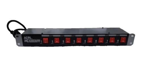 Consola Tablero Luces Dj 8 Llaves Teclas Kassevann 8