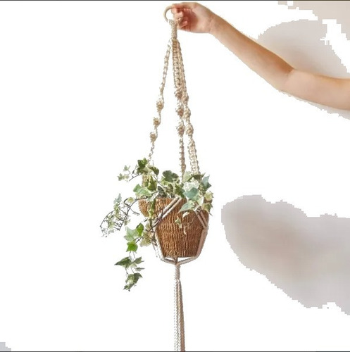 Colgante Para Plantas - Macetas / Plant Hanger / Percha Boho