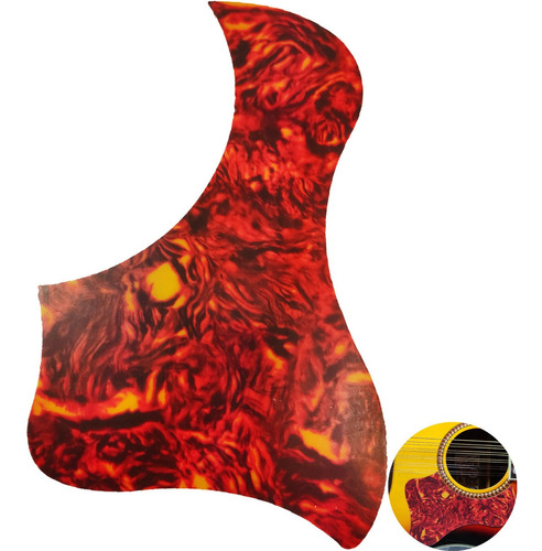 Golpeador Pickguard Para Guitarra Acustica Protege Arañazos