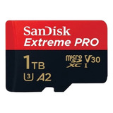 Cartão Micro Sd Sandisk 1tb Microsd Extreme Pro + Adp Sd