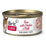 Brit Care Cat Tuna With Chicken And Milk 70 Gr