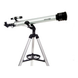 Telescopio Refractor F700x60 Galileo Color Plateado