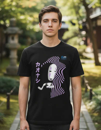 Playera Estudio Ghibli Viaje De Chihiro Anime Sin Rostro Fac | Meses sin interés