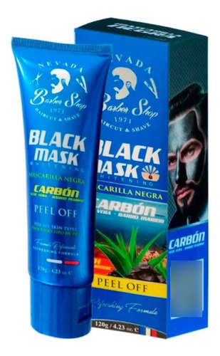 Mascarilla Facial Carbon Activo Nevada Piel Mixta Aclaradora