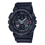 Relógio Casio G-shock Ga-140-1a1dr Original Garantia 1 Ano