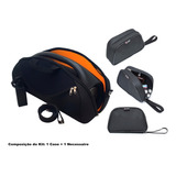 Kit Case Bolsa Capa Jbl Boombox 1 2 + Nécessaire Viagem Top