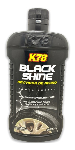 Revividor De Gomas Y Plasticos Auto Liquido K78 600 Ml 