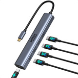 Concentrador Usb C De 10 Gbps, Divisor Usb C De 5 Puertos Co