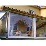 Toldo Cerramiento En Pvc Cristal Enrollable