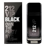Perfume 212 Vip Black Original 100ml Edp Carolina Herrera