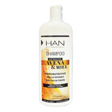 Shampoo Han Avena Y Miel 500cm3 Apto Método Curly