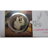 Alemania 1993 Medalla Pintor Caspar David Friedrich F1