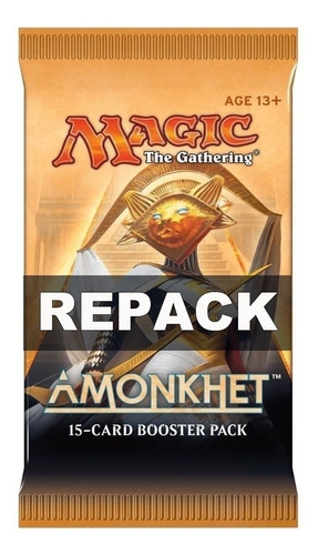 Booster Repack Mtg Bsas Amonkhet ! 15 Cartas Magic