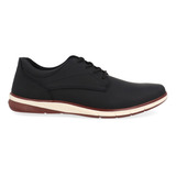 Zapato Casual Vazza Color Negro Para Hombre