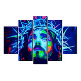 Cuadros Decorativos Cristo Jesus Abstracto