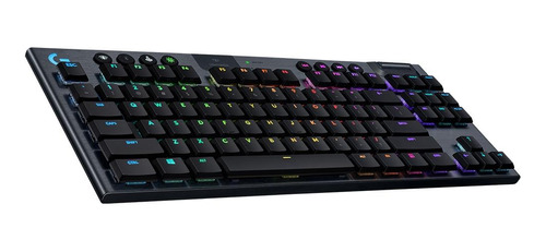 Teclado Gamer Logitech G915 Wireless Tkl Rgb Carbon