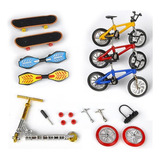 Set De Juguetes Para Dedos Mini Scooter De 18 Piezas