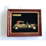 Cuadro De Auto Rolls Royce 1930 Hecho Con Partes De Reloj