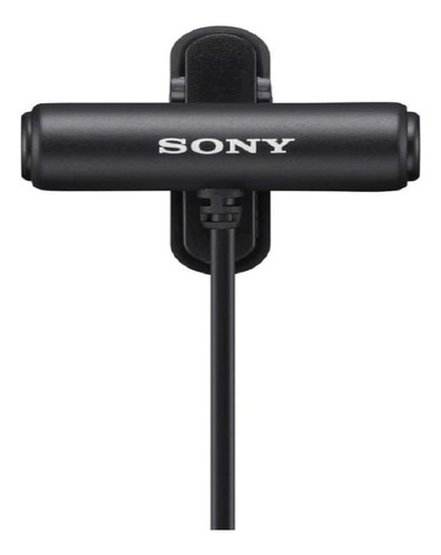 Microphone Sony Ecmlv1, Stereo, Compact, Color Black