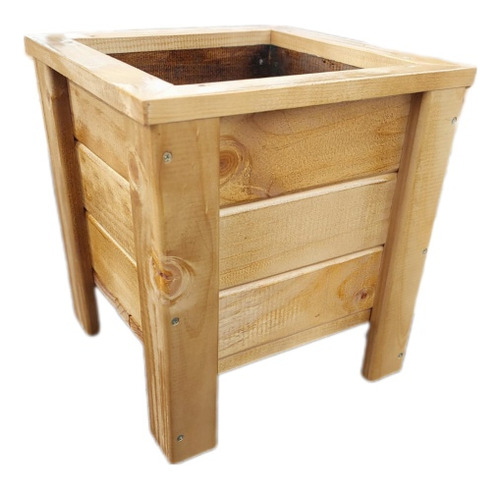 Macetero De Madera Para Jardin 