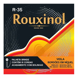 Encordoamento Viola Máxima R35 Rouxinol Prr35l Com Bolinha