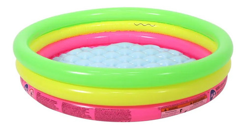 Piscina Inflável Redonda Infantil Bebe Pequena Criança 62l