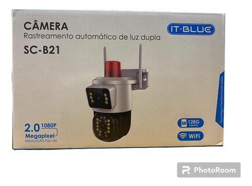 Camera Para Monitoramento Ip Com Rastreamento De Luz Dupla