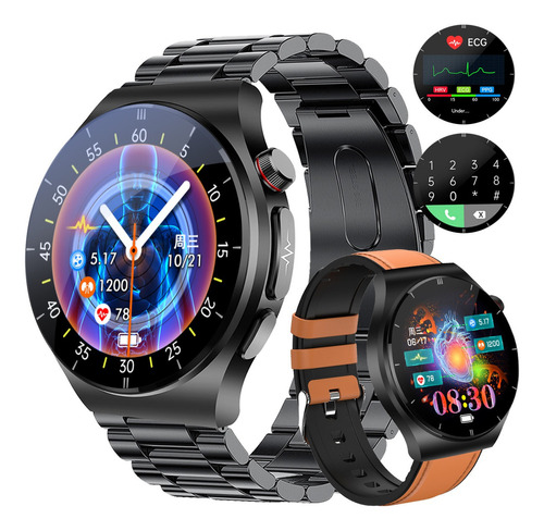 Reloj Inteligente Ecg Bluetooth Call Ppg Track Watch Para Ho