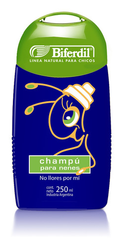 Biferdil Shampoo Para Niños Azul X 250ml