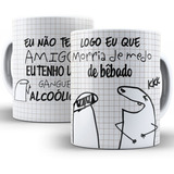 Caneca Personalizada Flork Amigas Porcelana 325ml