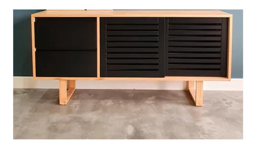 Credenza Bufetero Rack, Mueble De Ingreso 150x35x70