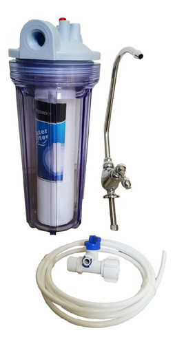 Filtro Purificador Agua 1 Etapa Retención Solidos Con Grifo
